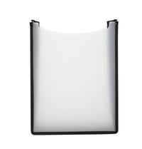 Cutie pentru caiete HERMA A4 pentru ghiozdan – Deschisă sus, 34,5 x 26 x 7 cm, mapă din plastic alb pentru copii pentru caiete, cărți și documente 1