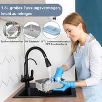 Herrfilk 100W Elektromos Ételhordó 3in1 - 12/24/220V Fűthető Ebéddoboz Evőeszközzel és Hőszigetelt Táskával, 1,8L Szivárgásmentes Autóba, Ka 5