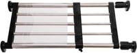 Hershii Állítható Szekrényelválasztó Rozsdamentes Acél 40-60cm Fekete 1