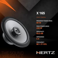 Hertz DCX 165.3 Autó Hangszóró 16cm Koaxiális Hangfal Autóhifi Rendszerhez 5