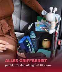 HerzensKind Autó Hátsó Ülés Szervező Tárolórendszer 5