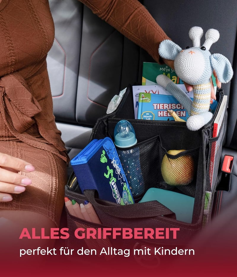 HerzensKind Autó Hátsó Ülés Szervező Tárolórendszer