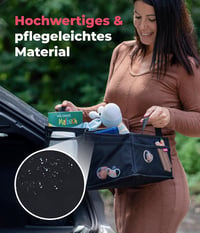 HerzensKind Autó Hátsó Ülés Szervező Tárolórendszer 4