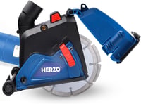 HERZO vágási porgyűjtő burkolat sarokcsiszolóhoz - 125 mm 5