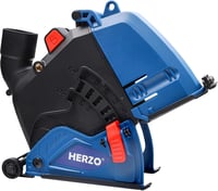 HERZO vágási porgyűjtő burkolat sarokcsiszolóhoz - 125 mm 4