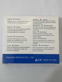 Heschen AC Kontaktor HS1-25, 4 Pólusú 2NO 2NC, 220V/240V, 25A, 35mm DIN Sín Szerelés, Háztartási Váltóáramú Relé 10