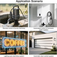 Heschen AC Kontaktor HS1-25, 4 Pólusú 2NO 2NC, 220V/240V, 25A, 35mm DIN Sín Szerelés, Háztartási Váltóáramú Relé 6