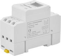 Heschen Digitális LCD Heti Programozható Időkapcsoló Relé 220-240V 16A DIN Sínre THC15A 5