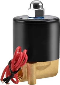 Heschen Sárgaréz elektromágneses szelep 1/4 hüvelyk AC 220V közvetlen működés normálisan zárt víz levegő gáz 1