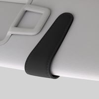 Suport magnetic pentru ochelari Heshebuy pentru parasolar auto, negru, 2 bucăți - Clemă pentru ochelari de soare și carduri 5