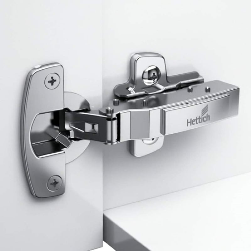Hettich 95 fokos sarokstop csúszó technológiás kis zsanér