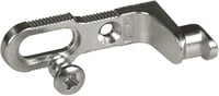 Hettich RV hátsó falpanel rögzítő csatlakozó készlet 8 db, 5 mm falvastagság, öntött nikkel bevonat, 62445 3