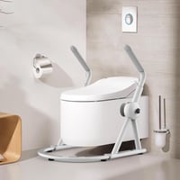 Heuffe összecsukható WC biztonsági keretrendszer fogyatékkal élőknek és időseknek 7