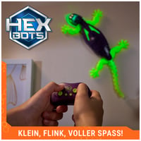 Hex Bots Gecko falra mászó távirányítós RC állat LED szemekkel - 4 éves kortól 7