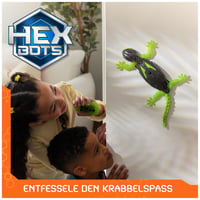 Hex Bots Wall Crawler Gecko – diaľkovo ovládaný robot lezúci po stenách – od 4 rokov 2