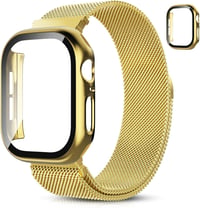 Hexasider Mágneses Karkötő Védőtokkal Apple Watch 38-49mm Óraszíj - Rozsdamentes Acél Milánói Szíj iWatch Series 11-3 Ultra Kompatibilis

AI 1