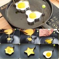 HexinYigjly 2 db 12 cm-es mini serpenyő, tapadásmentes tojássütő, indukcióhoz és gázhoz 5