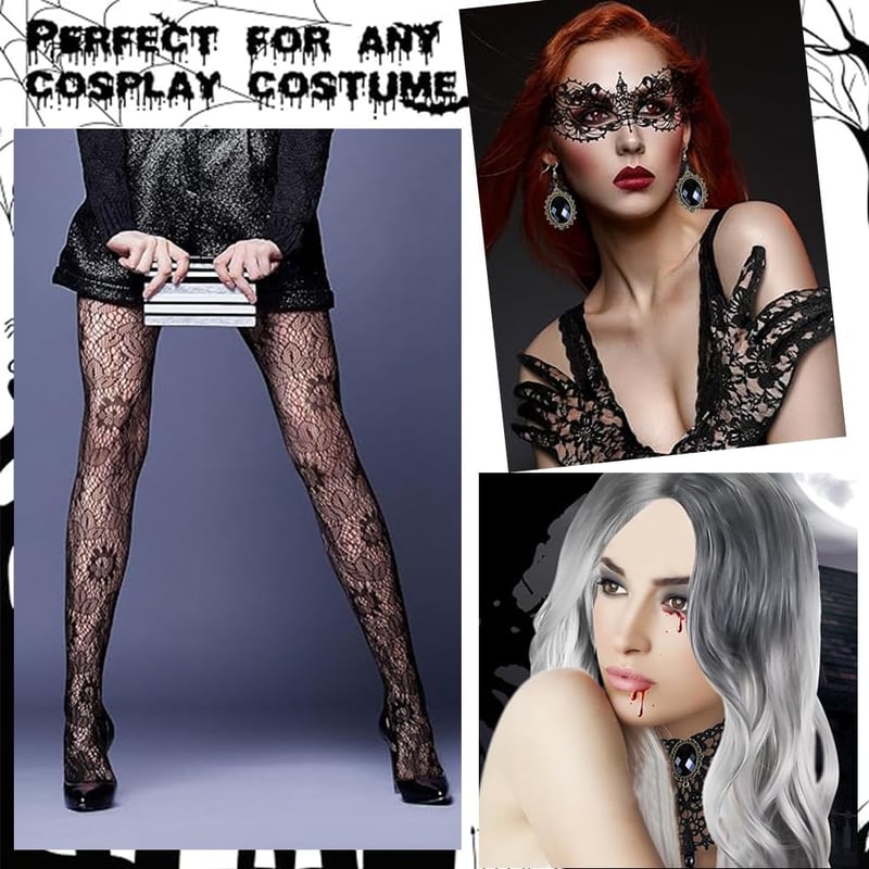 HEYIDAMAI Halloween Jelmez Szett 9 Részes Női Paróka Kiegészítőkkel Maszkkal
