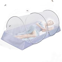 HEYIDAMAI Pop-up sieť proti hmyzu 200x100x73 cm, skladacia cestovná sieť proti komárom na doma, na kempovanie, prenosná 1