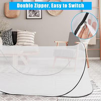 Plasă de țânțari tip pop-up HEYIDAMAI 200x80x56 cm, plasă de țânțari pliabilă și portabilă pentru pat, ideală pentru călătorii, camping și uz casnic 6