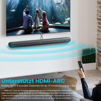 Heymell 150W Soundbar Beépített Mélynyomóval - Zajmentes Tiszta Hangzás, DSP, 3D, Bluetooth 5.0, HDMI ARC, Optikai Csatlakozás, 8 Hangmód TV 6
