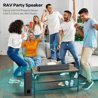 Heymell 2.1CH 160W Soundbar TV-hez Mélynyomóval - Erőteljes Basszus, Kristálytiszta Hang, 9 Hangmód, HDMI ARC, Bluetooth 5.0, Fali Rögzíthet 8