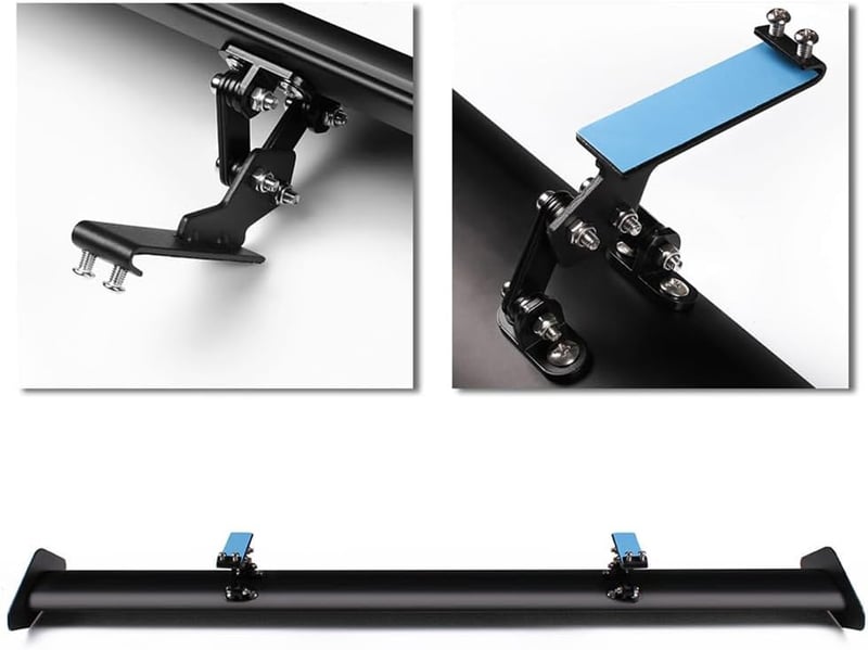 HEYOUTH 110 cm Aluminium Autó Spoiler Szárny, Univerzális GT Hátsó Szárny Dekoráció