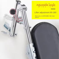 HEYOUTH állítható kerekesszék lábtartó 2 darabos fekete magasság 40-70 cm 100 kg terhelés szögállítás 90-180 fok legtöbb kerekesszékhez 3