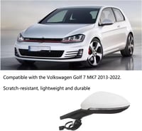 HEYOUTH Volkswagen Golf 7 bal oldali visszapillantó tükör fűtéssel, LED jelzőfénnyel, fehér 2