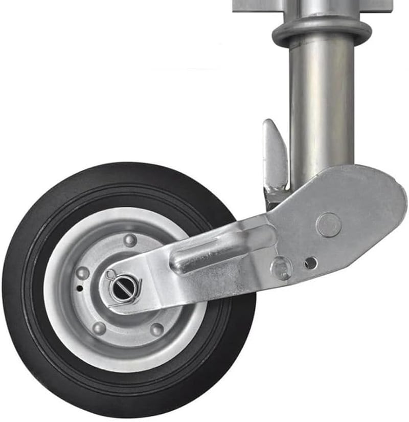 HEYOUTH Vonókerék Stabilizátor 500 kg Teherbírás, Összecsukható Vonókerék 60 mm, Utánfutó Kerék 200x50 mm