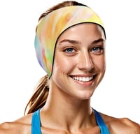HeySplash neoprén úszófejpánt gyerekeknek, vízálló fülvédő tépőzárral 1