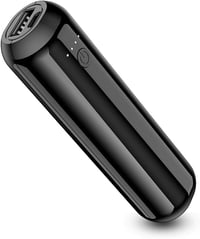 hganus Mini power bank külső akkumulátor - fekete - 5000 mAh 5