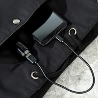hganus Mini power bank külső akkumulátor - fekete - 5000 mAh 6