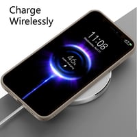 Husă din silicon HGH pentru iPhone 13 Pro cu șnur, căptușeală din microfibră - gri titan 5