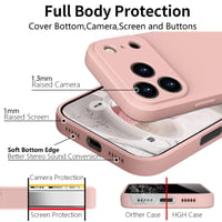 Silikónový kryt HGH pre iPhone 17 Pro Max s popruhom na krk – ružový 3