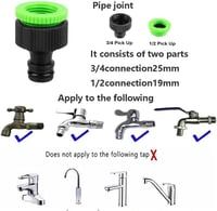 HGLCM Bővíthető Kerti Locsolótömlő 8-Funkciós Szórópisztollyal - 15m Zöld Flexibilis Magic Hose, Szivárgásmentes, Könnyű Tárolás 6