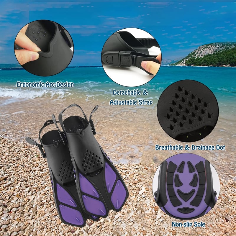 HH HHAO SPORT Felnőtt Búvárszett - Edzett Üveg Búvármaszk, Száraz Légzőcső, Úszólábak és Hordtáska - Unisex Snorkel Készlet 36-41 Méret

AI: