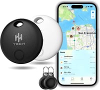 HH-Tech Smart Tag Lite Apple Find My nyomkövető - 2 db 1