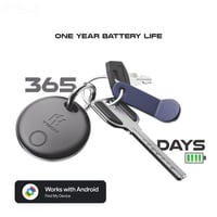 Inteligentný Bluetooth prívesok HH-Tech kráľovská modrá – Android lokalizátor kompatibilný s Google Find My Device – na sledovanie peňaženky, tašky alebo kufra 8