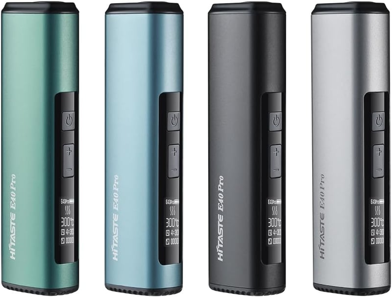 HI TASTE E40 Pro Dohányhevítő IQOS Iluma Terea Kompatibilis, 3200 mAh Akkumulátor, Szárító Funkció, OLED Kijelző, Fém Fekete Dizájn