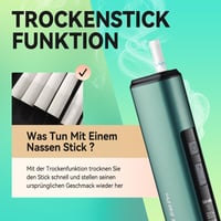 HI TASTE E40 Pro Dohányhevítő IQOS Iluma Terea Kompatibilis, 3200 mAh Akkumulátor, Szárító Funkció, OLED Kijelző, Fém Fekete Dizájn 4