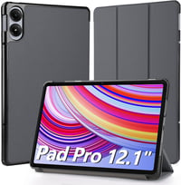 Hianjoo Ultra Slim PU védőtok állvánnyal Xiaomi Redmi Pad Pro / Poco Pad 12.1" - szürke 1