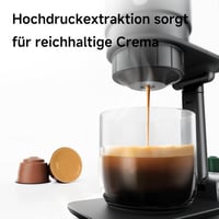 HIBREW H4A 3 az 1-ben Hordozható Kávéfőző Autóba, 12V Eszpresszó Készítő Nes* Kapszulához, DG* és Őrölt Kávéhoz, 60ml, Kempingezéshez, Utazá 5