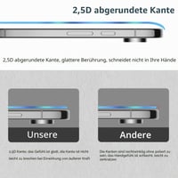 Folie de protecție ecran HidWee pentru Garmin Edge 850 - Pachet de 2 bucăți, sticlă securizată 5