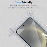Ochranné tvrdené sklo na displej HidWee pre Samsung Galaxy S24 5G, 2 ks, 9H Anti-Spy ochrana súkromia, kompatibilné s čítačkou odtlačkov prstov 7