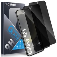 Ochranné tvrdené sklo na displej HidWee pre Samsung Galaxy S24 5G, 2 ks, 9H Anti-Spy ochrana súkromia, kompatibilné s čítačkou odtlačkov prstov 1