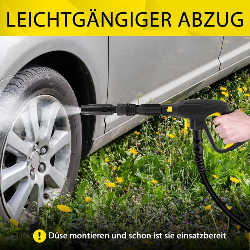 Hierbla 2175 PSI Nyomásfúvóka Kärcher K2-K7 Gyorscsatlakozó Állítható Fúvóka