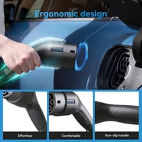 HiEVcar Type 2 elektromos autó töltőkábel 11 kW 3 fázis 16A 5m 3