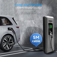 HiEVcar Type 2 elektromos autó töltőkábel 11 kW 3 fázis 16A 5m 6