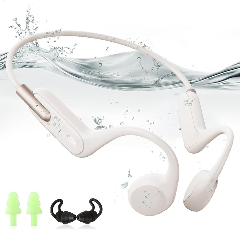 HIFI WALKER T10 Air Bluetooth 5.3 Csontvezetéses Fülhallgató IPX8 Vízálló Úszáshoz